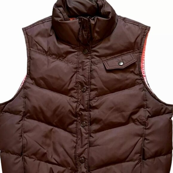 GAP Women's Down & Polyester Filled Vest EUC Size L - Picture 11 of 11